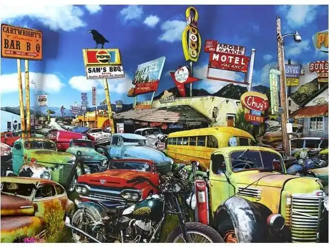 Adobe Manor 500-piece Jigsaw Puzzle By Sunsout - 19.25" X 26.625" Size