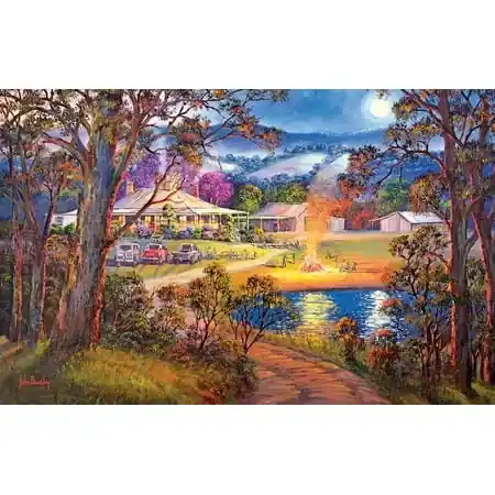 Sunsout Inc Country Cookout 1000 Piece Jigsaw Puzzle