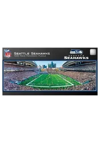 Seattle Seahawks 1000-piece Nfl Stadium Panoramic Puzzle