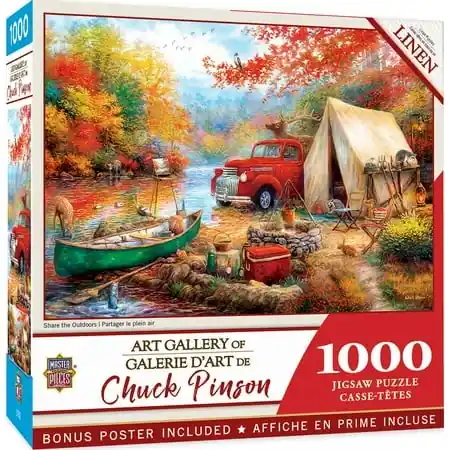 Art Gallery Share The Outdoors 1000 Piece Jigsaw Puzzle