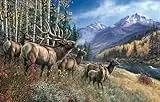 Elk Anthem Puzzle, 1000 Pieces For Nature Lovers