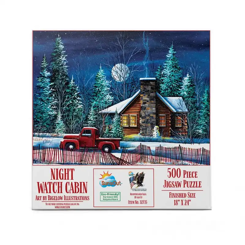 Cabin 500 Piece Hobby Toy Set