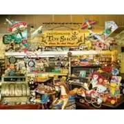1000 Piece Old Fashioned Toy Shop Puzzle By Lori Schory - Classic Family Fun