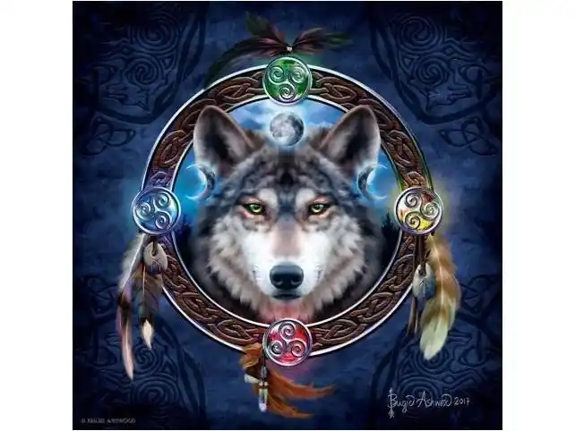 Celtic Wolf Guide 1000 Piece Jigsaw Puzzle By Sunsout