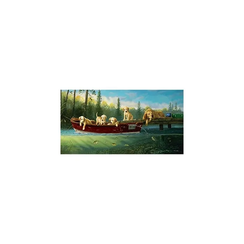 Fishing Lessons 500-piece Multi-colored Jigsaw Puzzle By Sunsout Inc.