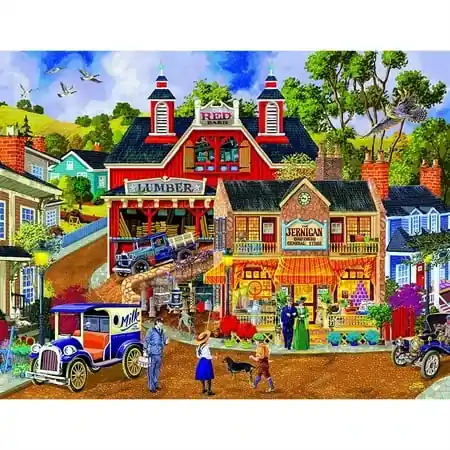 Jerrigan Bros General Store 1000 Piece Large Jigsaw Puzzle