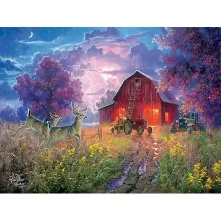Night Run 500 Piece Jigsaw Puzzle For Adults And Kids