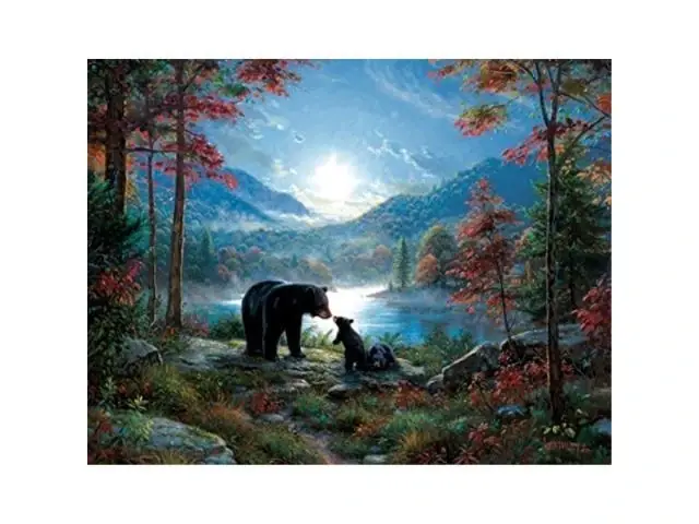 Inc Bedtime Kisses 1000 Piece Large Jigsaw Puzzle