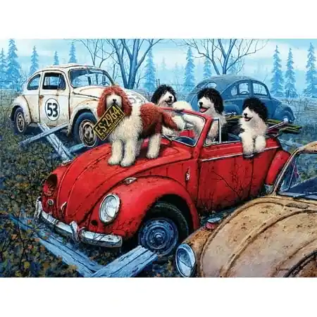 61667 Hit The Road 500 Piece Jigsaw Puzzle