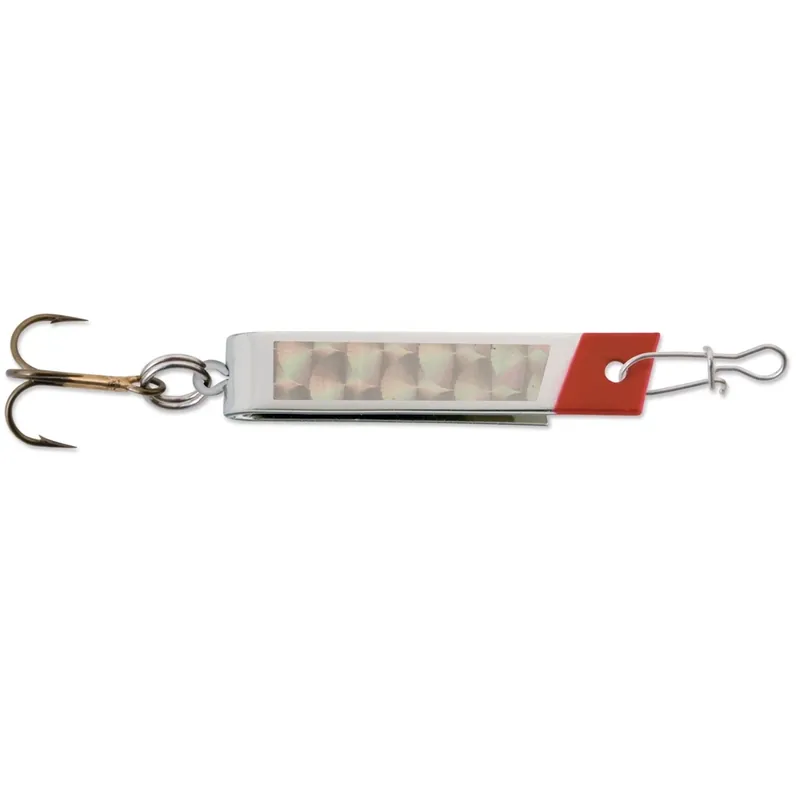 Super Duper Spoon Lure - 1.5 Inch - Chrome/silver Prism-lite
