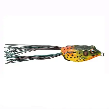 Livetarget Lures Frog Hollow Body 1 3/4" Emerald/red 1 1/4oz Fgh45t519