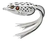 Live Target Fgh45t516 Hollow Body Frog Lure Albino/white 1.75" 1/4oz