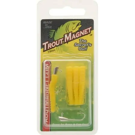 Leland‘s Lures Trout Magnet Lures Yellow Color Model 87687