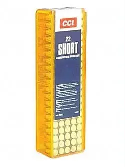 22 Short Ammunition, 29 Grain Cprn, 100 Rounds