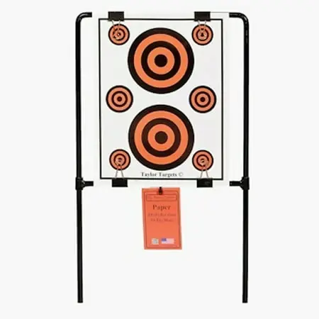 50666 Adjustable Paper Target Rifle Sighting Steel Frame Shooting