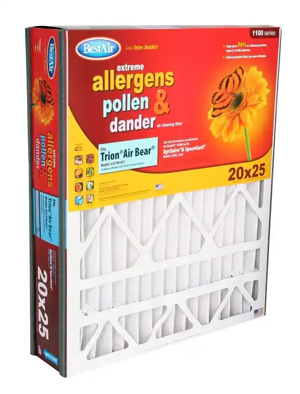 20 In. W X 25 In. H X 5 In. 11 Merv Pleated Air Filter 1 Pk