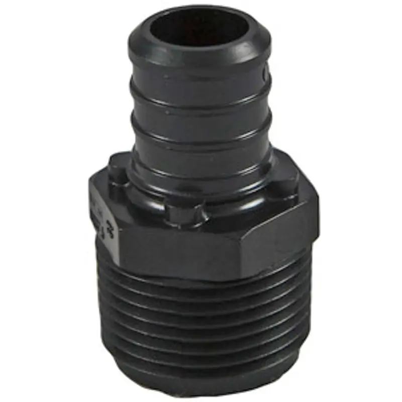 1/2 In. Barb X 1/2 In. D Mnpt Poly Alloy Male Adapter