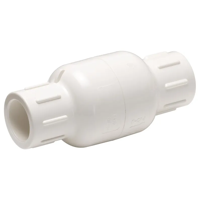 1/2 In. D Solvent Pvc Spring Loaded Check Valve - Model Vckp40e3b