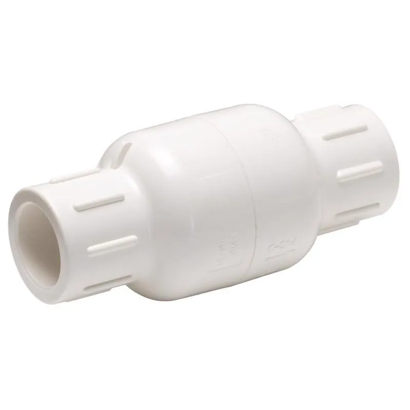 2 Inch D X 2 Inch D Solvent Pvc Spring Loaded Check Valve