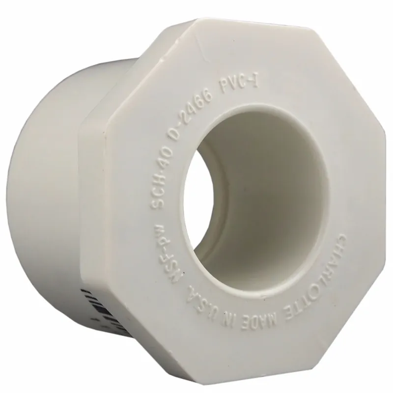 Schedule 40 2 In. Slip X 3/4 In. D Slip Pvc Reducing Bushing 1 Pk