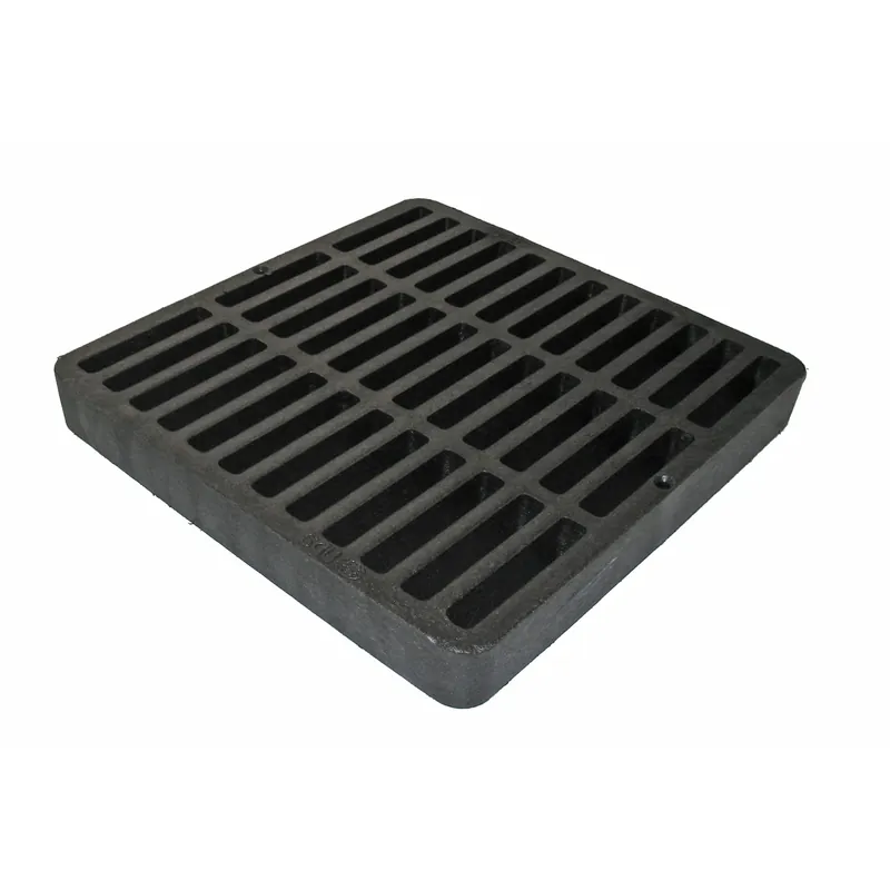 Square Grate, Black Foam Polyolefin, 9 X 9 In.