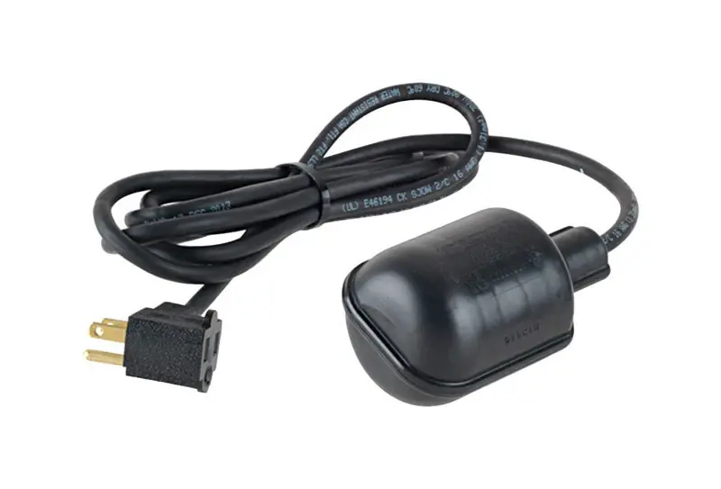 Piggy-back Tethered Float Switch 7.5" H X 7.5" W X 3" L Model 56835-wyn1