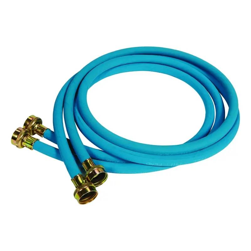 Braided Stainless Steel Washing Machine Hose 3/8 In. Diameter X 6 Ft. Length