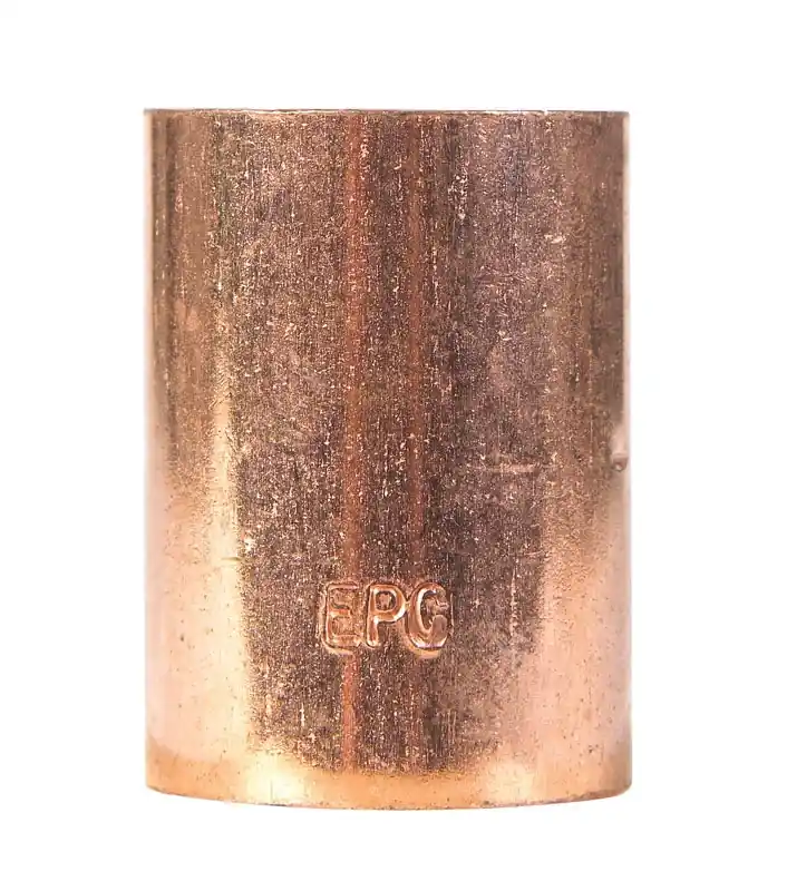 1-1/4 In. Sweat X 1-1/4 In. D Sweat Copper Coupling With Stop 1 Pk