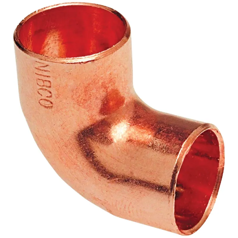 1-1/2 In. Sweat X 1-1/2 In. D Sweat Copper 90 Degree Elbow 1 Pk