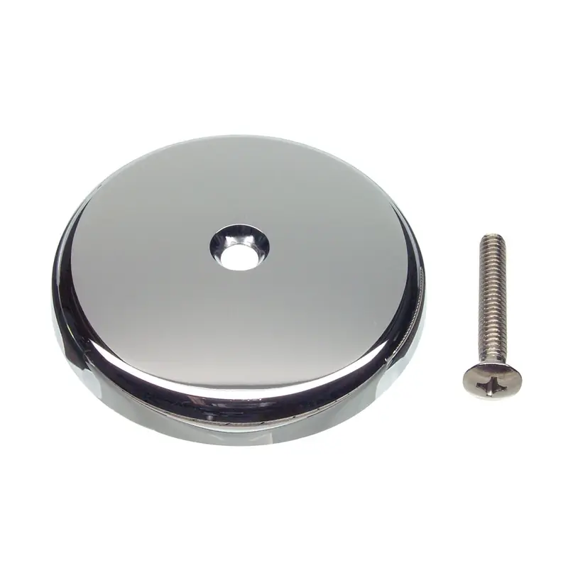 2 Inch Chrome Plastic Overflow Faceplate For Bathroom Sink