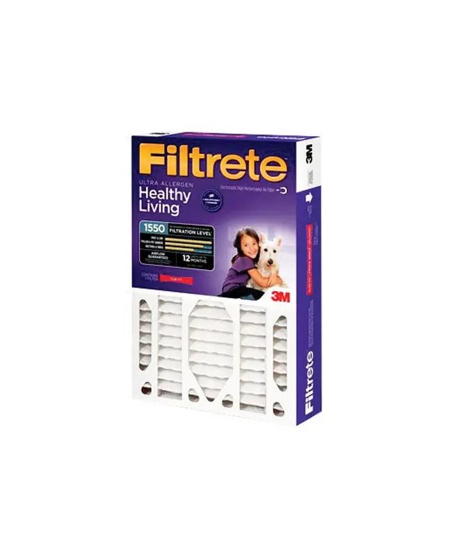 Ultra 20 In. W X 25 In. H X 5 In. Polyester 1550 Mpr Pleated Allergen Air Filter 1 Pk