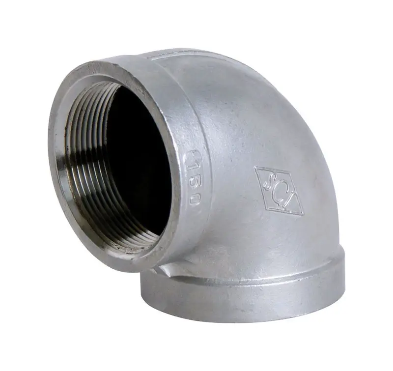 1-1/4 In. Fpt X 1-1/4 In. D Fpt Stainless Steel 90 Degree Elbow