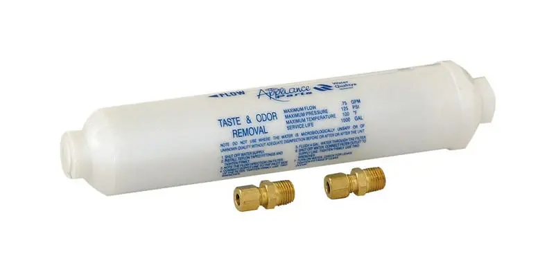 Ez-flo 4810867 0.25 In. Compression X 0.25 In. Dia. 10 In. In-line Water Filter