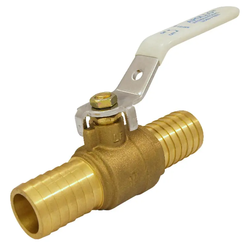 1 In. Brass Compression Irrigation Ball Valve Standard Port - Model Polyv1