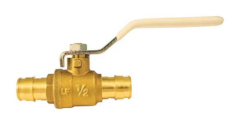 1/2 In. Brass Pex-a Ball Valve, Model Epxv12