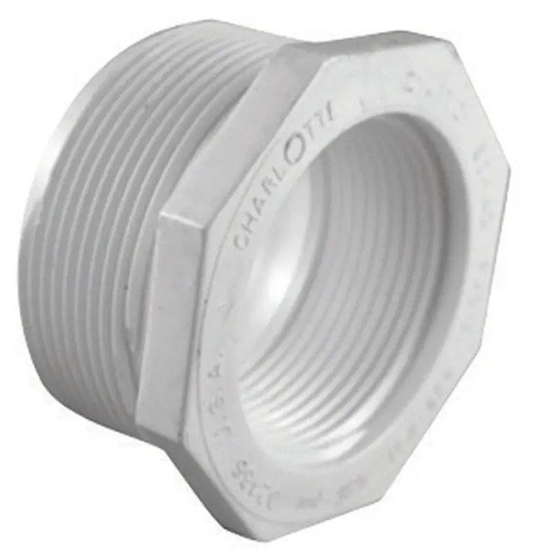 Schedule 40 2 In. Mpt X 1-1/2 In. D Fpt Pvc Reducing Bushing 1 Pk