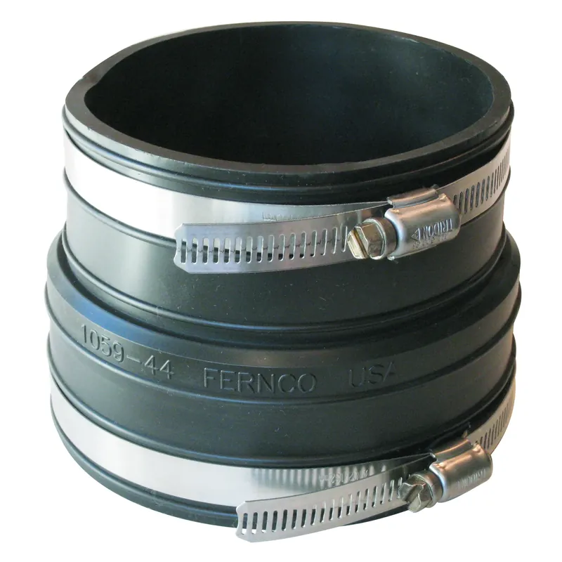 Schedule 40 4 In. Socket X 4 In. D Socket Pvc Flexible Coupling 1 Pk