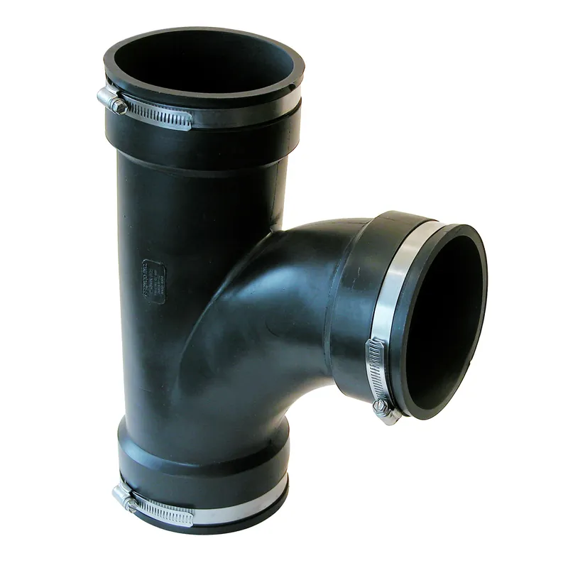 Schedule 40 4 In. Hub X 4 In. D Hub Pvc Tee 1 Pk