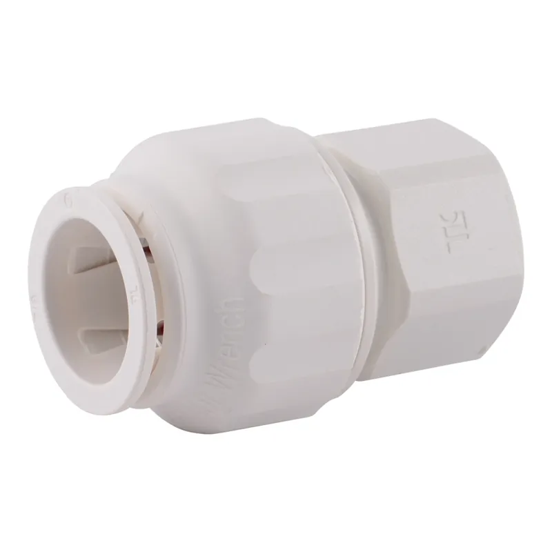 Quick Connect Push To Connect 3/4 In. Cts X 3/4 In. Nps Female Connector