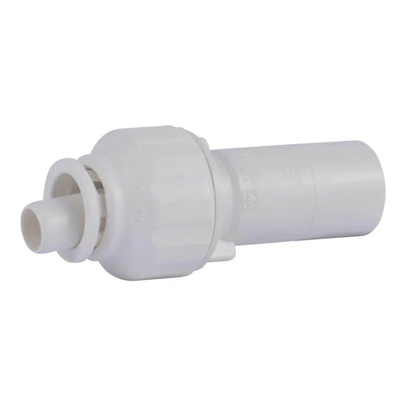 Quick Connect 3/4 In. Push X 1/2 In. D Push Plastic Reducer