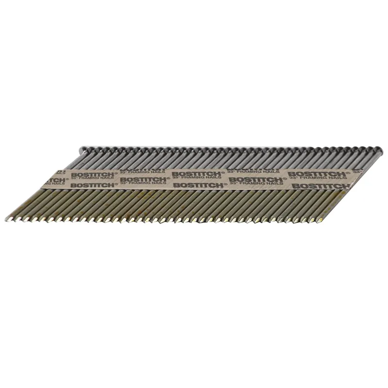 3-1/4 In. L X 11 Ga. Paper Strip Hot-dip Galvanized Framing Nails 33 Deg 2,000 Pk