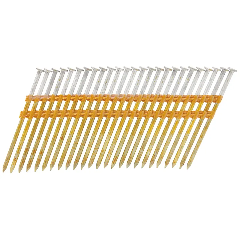 Bostitch 3-1/2 In. L X 10 Ga. Plastic Strip Hot-dip Galvanized Framing Nails 21 Deg 4,000 Pk