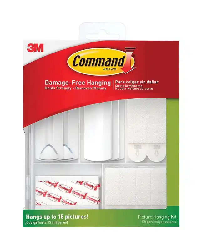 White Assorted Picture Hanging Kit 5 Lb 38 Pk
