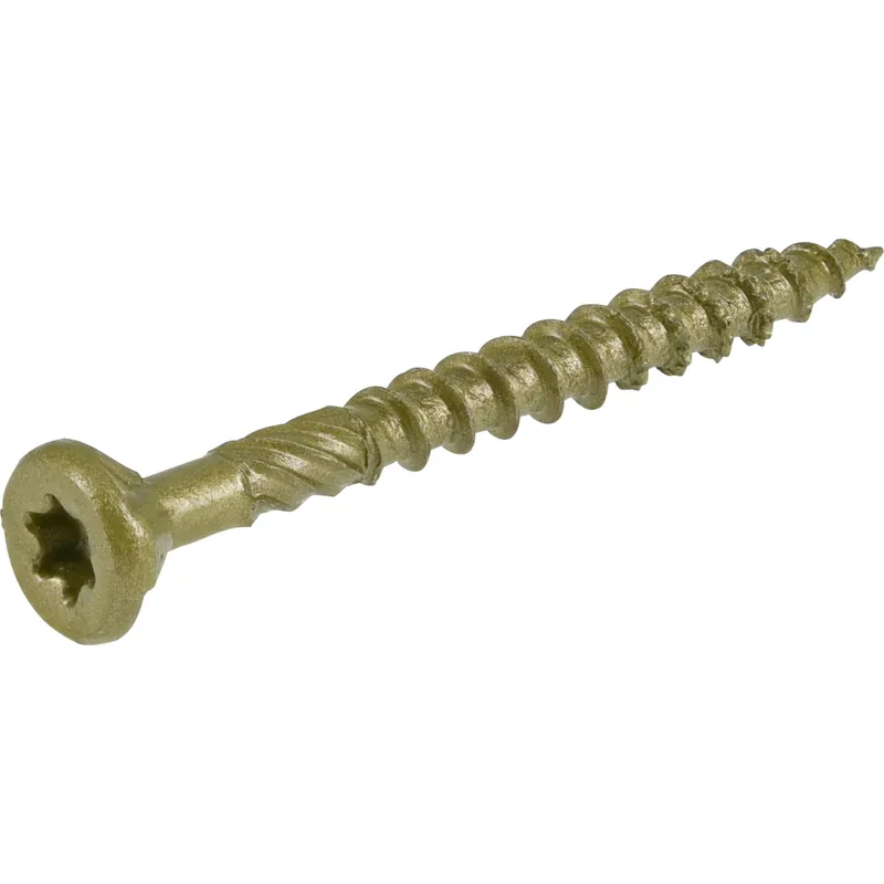 Power Pro No. 8 In. X 1-3/4 In. L Bronze Star Flat Head Premium Deck Screws 5 Lb 803 Pk
