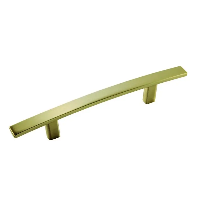 Cyprus Collection Contemporary Arch Cabinet Pull 3-3/4 In. Golden Champagne Gold 1 Pk