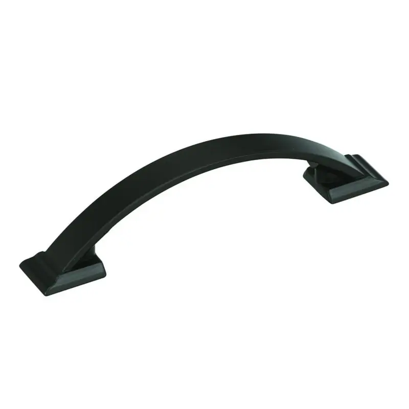 Candler Transitional Arch Cabinet Pull 3-3/4 In. Black Bronze Black 1 Pk
