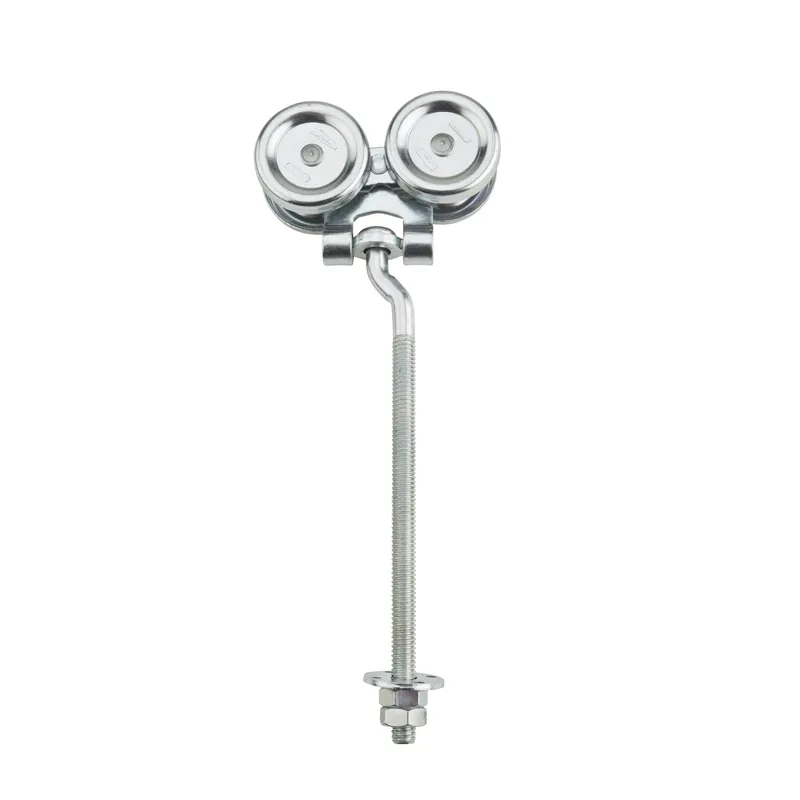9 In. L Zinc-plated Silver Steel Box Rail Hanger 2 Pk