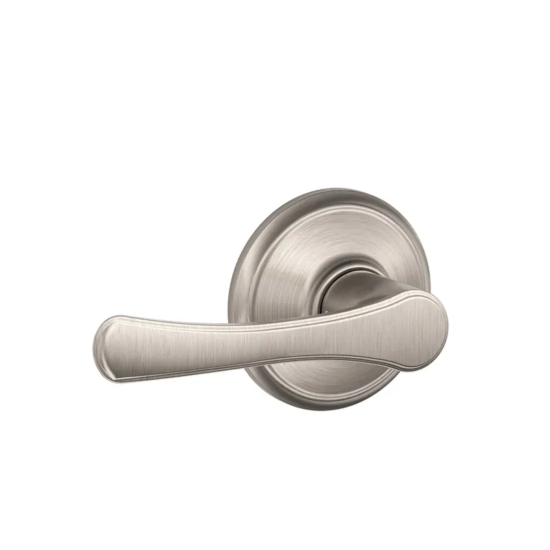 Avila Satin Nickel Passage Lever Right Or Left Handed F10vvla619