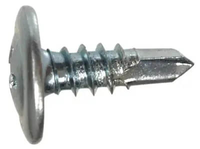 Zinc Truss Head Self-drilling Point Lath Screws, 8 X 0.5-in., 1-lb.