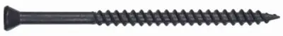 Fas-n-tite Black Phosphate Trim Screws 3-in. X 8, Square, 1-lb.